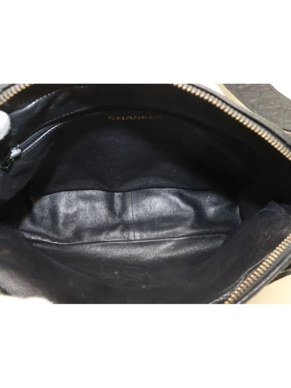 Chanel Quilted Lambskin Fringe Shoulder Bag